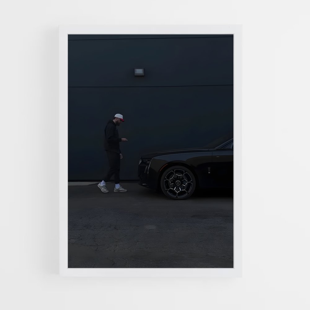 Poster L'Ombre du Vitesse – affiche Rolls-Royce (vue 3)